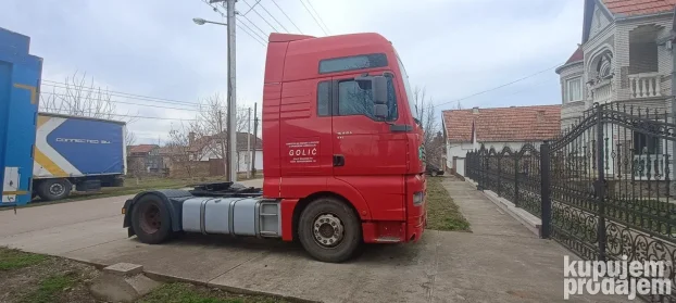 Kamion MAN TGA FLS 2002 sa poluprikolicom
