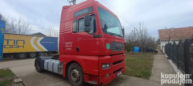 Kamion MAN TGA FLS 2002 sa poluprikolicom