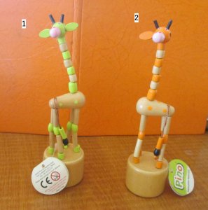 žirafa Pino na struni