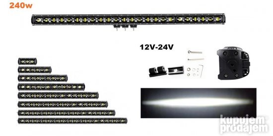 Led bar 135cm 52 inca 240w model 9d
