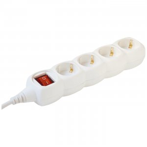 Home Produžni Kabel,4 Utičnic3,3 Met,  NV 4K-3/WH/1.5