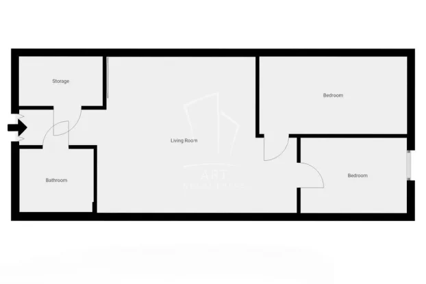 Ugrinovački put 32. deo, Altina, 3.0 trosoban, 59 m²