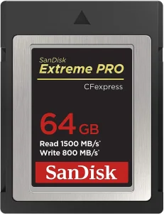 SanDisk CF Extreme Pro CFexpress Card Type B 64GB