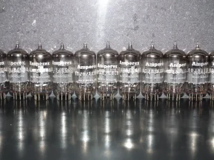 ECC88 Amperex 6DJ8 Matched Pair