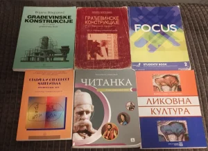 Knjige za drugi razred srednje škole