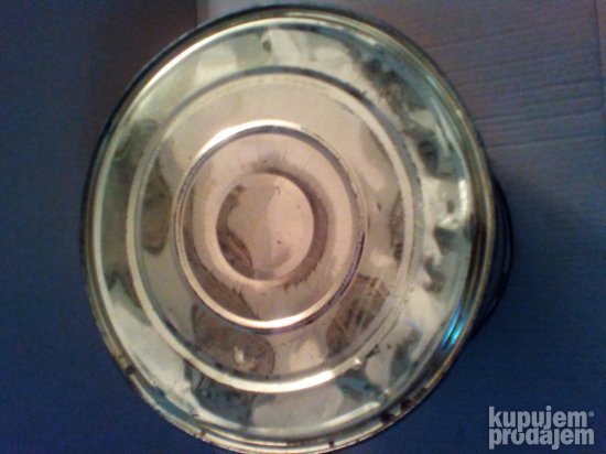 stara limena kutija mijesana marmelada podravka 10kg 1963g