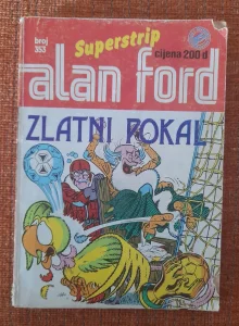Alan Ford, Zlatni pokal, Vjesnik #353