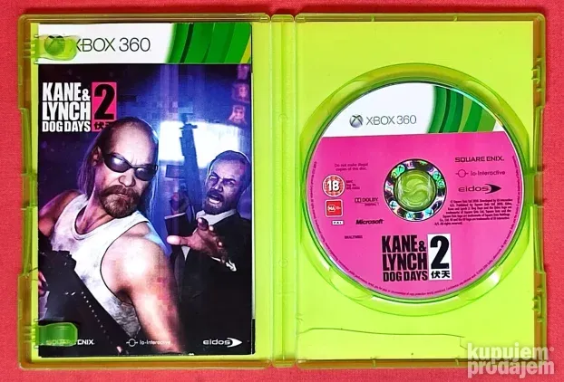 Kane Lynch XBox 360 (Xbox ONE compatible) KupujemProdajem