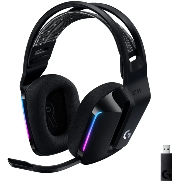 LOGITECH G733 Lightspeed Cable without gaming headphone RGB ...