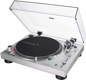 Audio-Technica AT-LP120X Silver USB Turntable