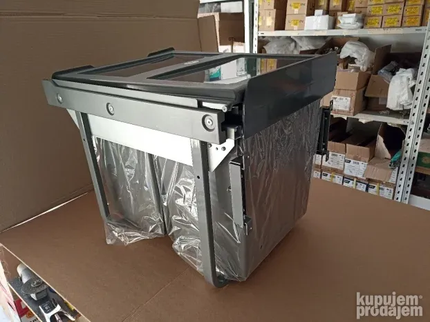 Kanta za smece ugradna 450mm 2x20L GTV-okov za namestaj