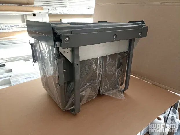 Kanta za smece ugradna 450mm 2x20L GTV-okov za namestaj
