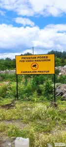 Gradilišne table i reklamni putokazi