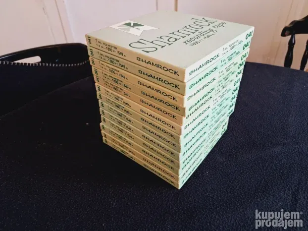 SHAMROCK magnetofonske trake (USA) 13 komada
