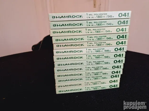 SHAMROCK magnetofonske trake (USA) 13 komada