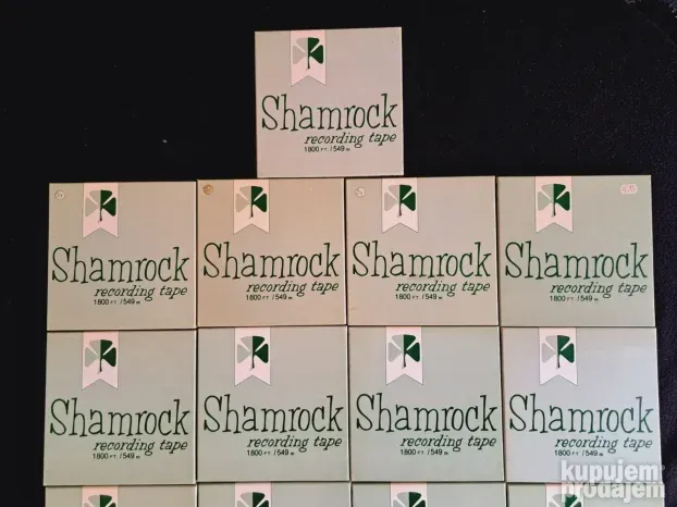SHAMROCK magnetofonske trake (USA) 13 komada