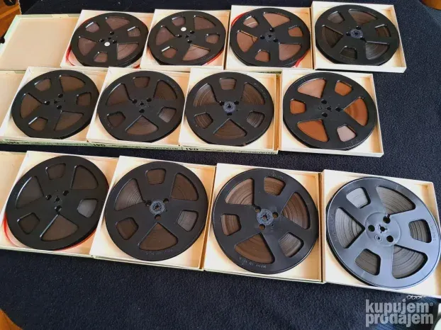 SHAMROCK magnetofonske trake (USA) 13 komada