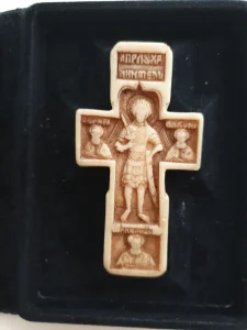 Krst,Arhandjel Mihailo,Sv.Nikola,rezbaren,veliki,Suzdalj