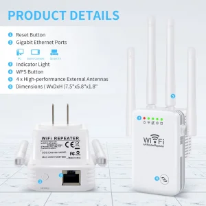 repeater wifi signala ripiter interneta 300mbs ponavljac