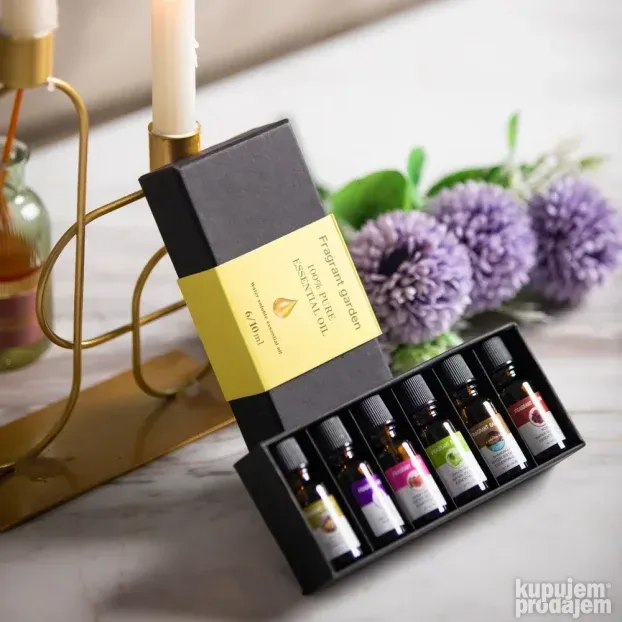Etericna ulja Set Aromaterapija 12kom