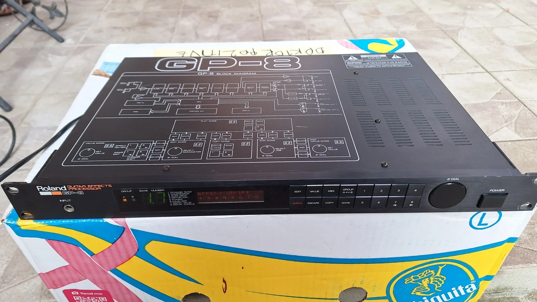 Roland GP-8 Guitar Effects Processor from JAPAN