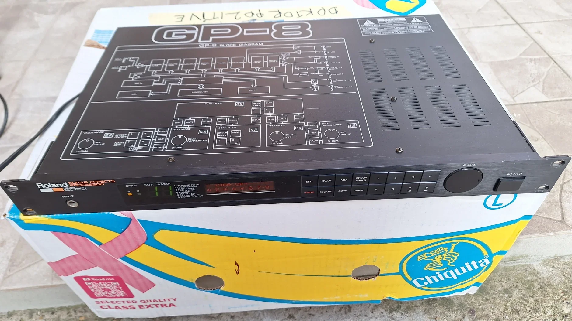 Roland GP-8 Guitar Effects Processor from JAPAN