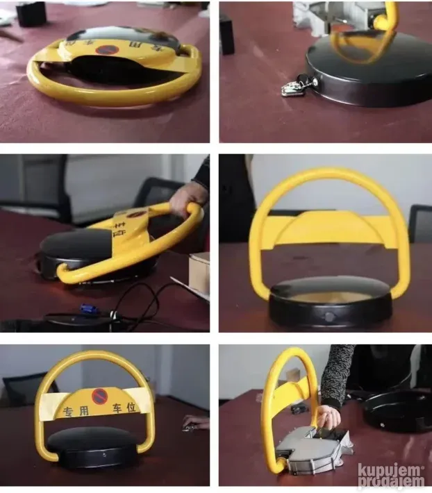 Parking barijera rampa za parkiranje auomobila solarna auto