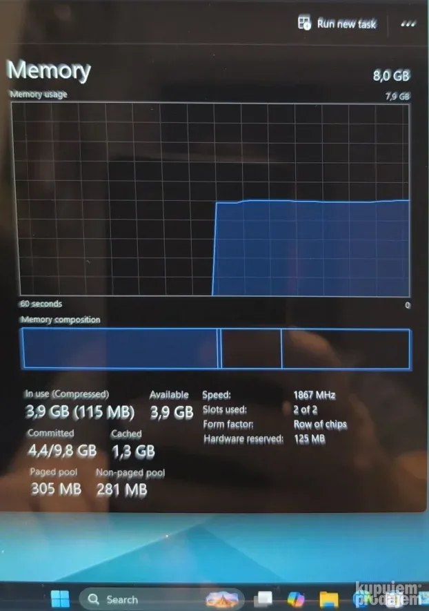 HP PRO x2 612 G2 i5-7Y57, FHD Touch Screen, 8Gb, 256Gb