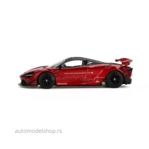 MINI GT McLaren 720S LB Works Gem - Red - 2022, 1:64