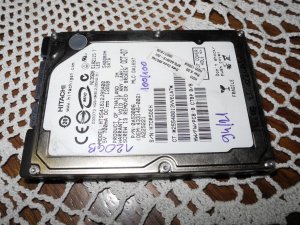 HITACHI 120gb 2.5 inca laptop hard 100/100