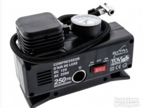 Kompresor sa manometrom DC/AC 12/220V 250PSI