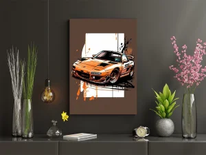 Mazda RX7 - Top slika 70x50cm