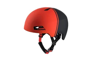Kaciga-alpina hackney crna-crvena 51-56