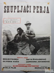 SKUPLJACI PERJA - Stari Originalni Filmski Plakat