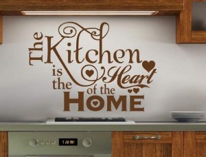Nalepnice,stikeri, Kitchen heart