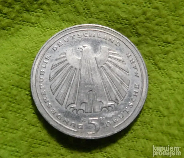 BRD - 5 mark 1985 - 150th Anniversary - German Railroad