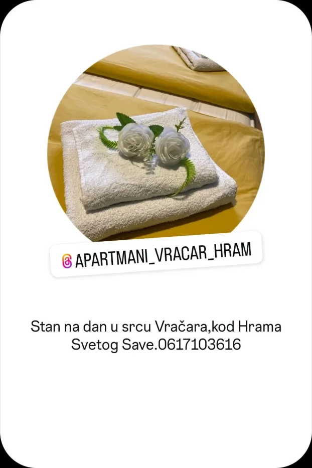 Stan na dan,apartman Hram