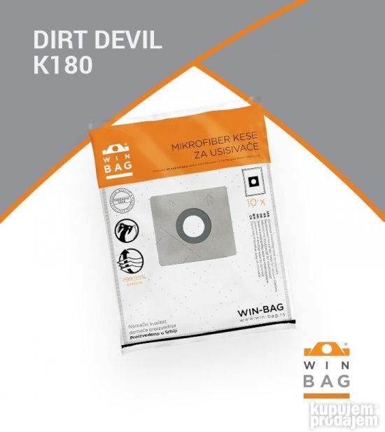 Mega Pack 20 Sacchetti Per Aspirapolvere + 2 Filtri – Compatibile Con Dirt Devil M7011, Skuppy, E Molti Altri – Prodotto In Germania