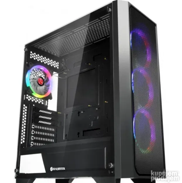 RAIJINTEK Ponos MS4 black Mesh