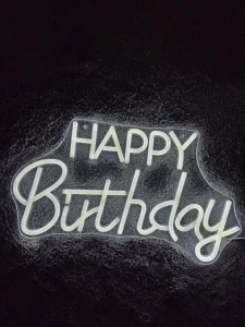 Happy Birthday NEON natpis IZNAJMLJIVANJE
