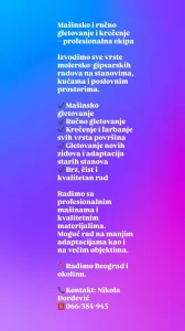 Završni radovi (moleraj, gipsarski radovi, keramika)