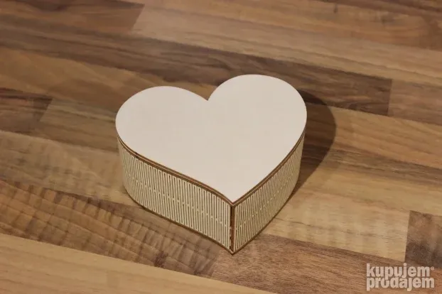 Kutije za nakit, kutija srce