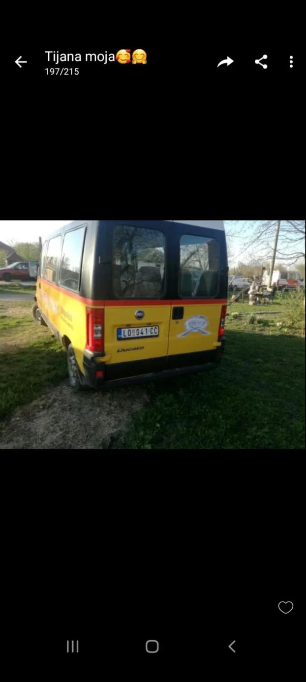 Fiat dukato bus