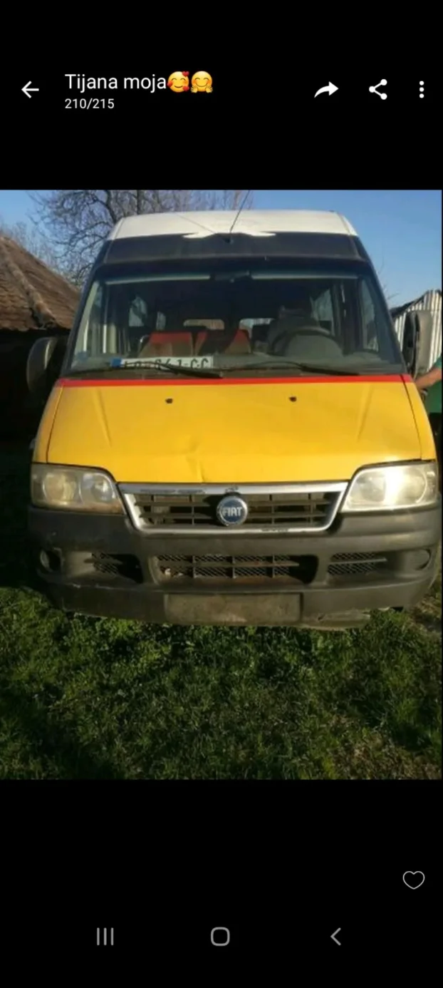 Fiat dukato bus