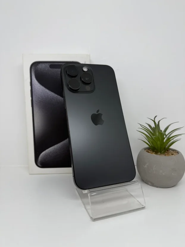 ODLICAN iPhone 15 Pro Max 256Gb Black Titanium 90%Bh