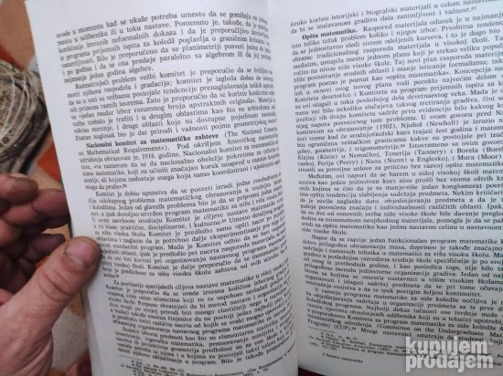 Nastava Matematike u srednjoj Skoli  - program i medodi