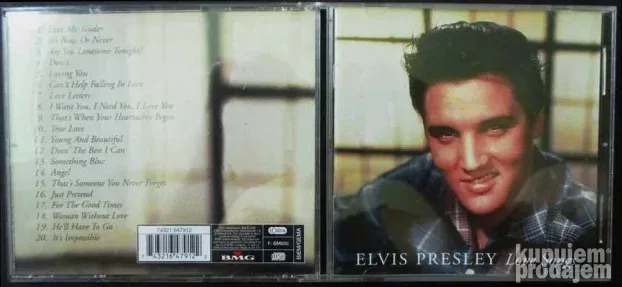 Elvis Presley-Love Songs Made in Europe CD (1999)