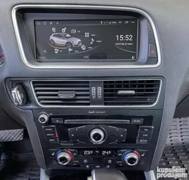 Audi A4 A5 Q5 B8 Android 8GB Multimedija Navigacija Kamera