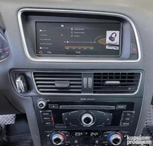 Audi A4 A5 Q5 B8 Android 8GB Multimedija Navigacija Kamera