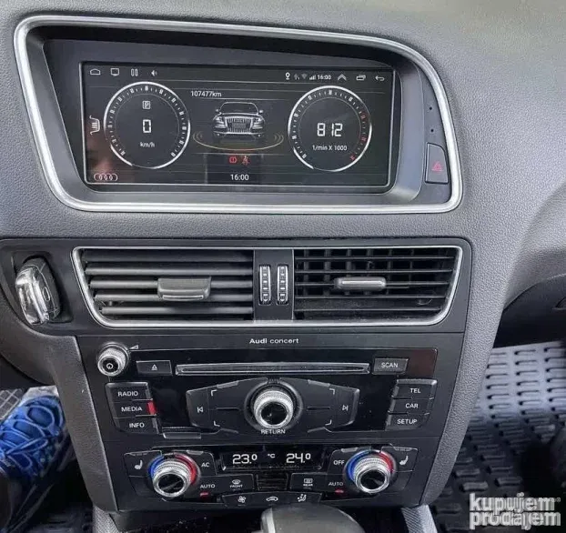 Audi A4 A5 Q5 B8 Android 8GB Multimedija Navigacija Kamera